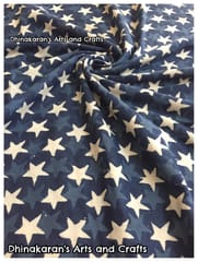 STARS Block Print Fabric