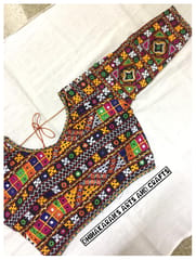 Multicolour Heavy Kutchwork Blouse