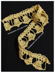 Jingle Bells Crochet Lace - BEIGE