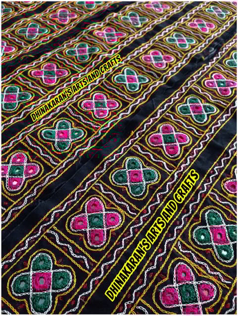 Rangoli Heavy Kutchwork Border