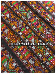 Dazzling Heavy Kutchwork Border