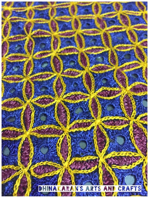 85 Mirrors Heavy Kutchwork Patch