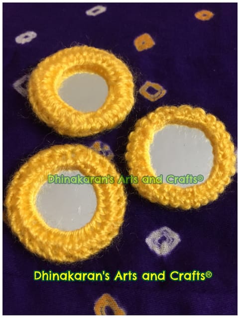 YELLOW Mirror Buttons