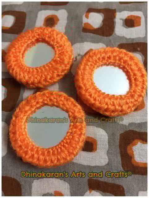 ORANGE Mirror Buttons
