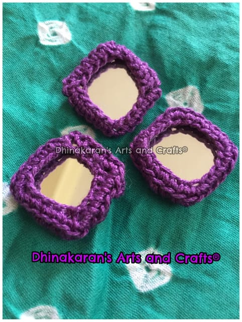 PURPLE Mirror Buttons