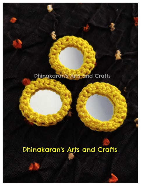 YELLOW Mirror Buttons