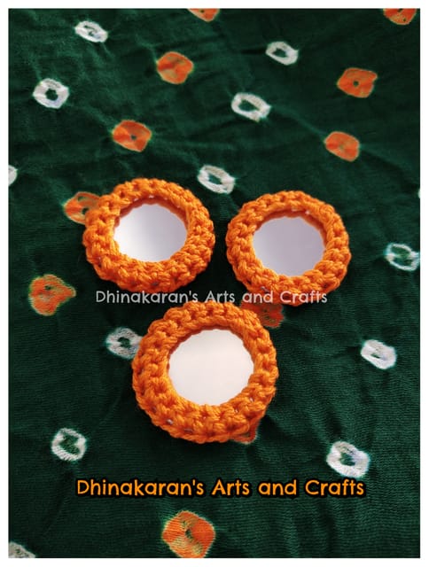ORANGE Mirror Buttons