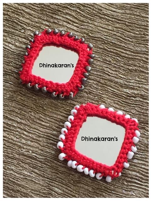 Big Square Mirror Buttons