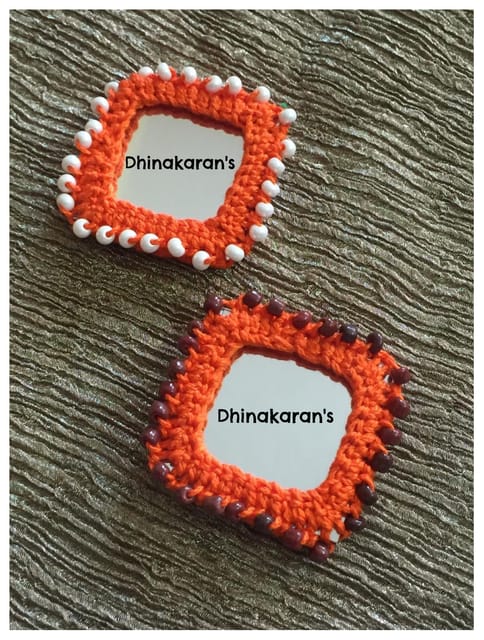 Big Square Mirror Buttons