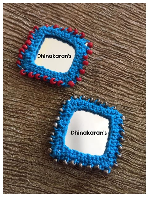 Big Square Mirror Buttons