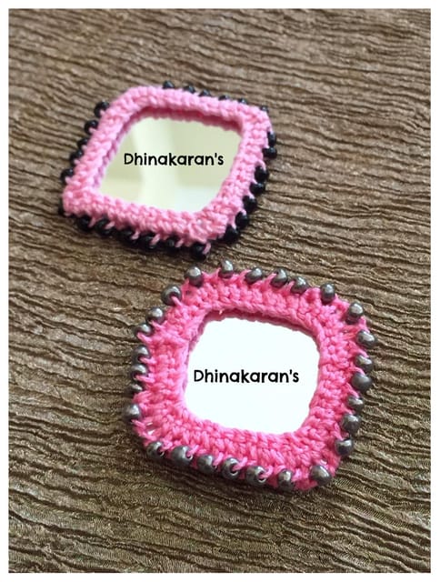 Big Square Mirror Buttons