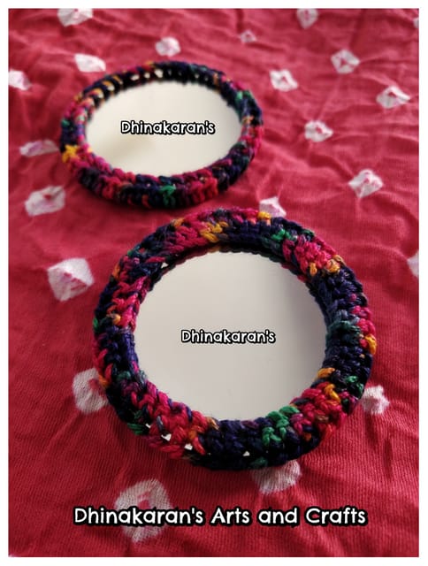 MULTICOLOUR Big Round Mirror Buttons