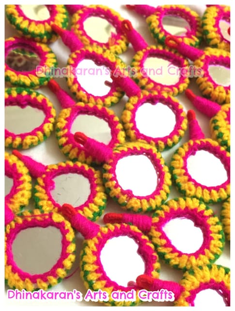 Ethnic Mirror Tassels