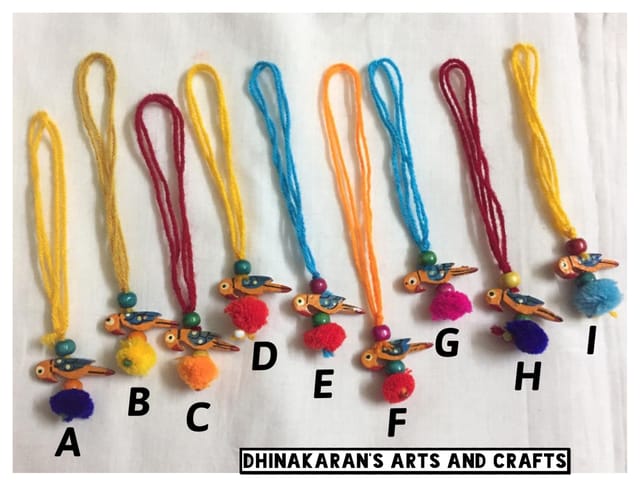 Quirky Parrot Tassels