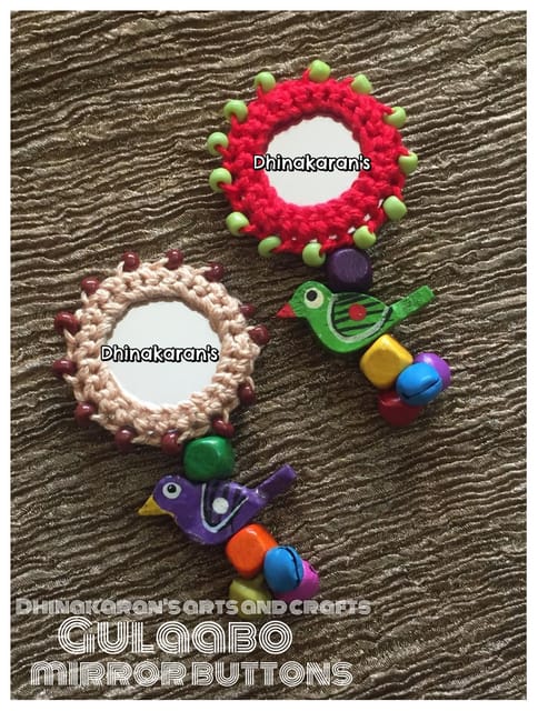 Gulaabo Mirror Tassels-(4)