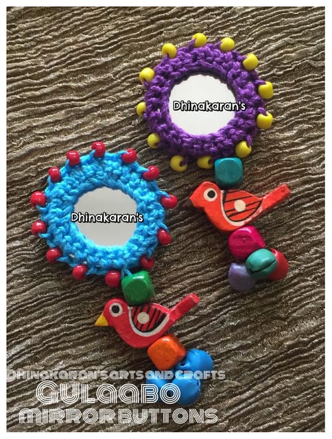 Gulaabo Mirror Tassels-(7)
