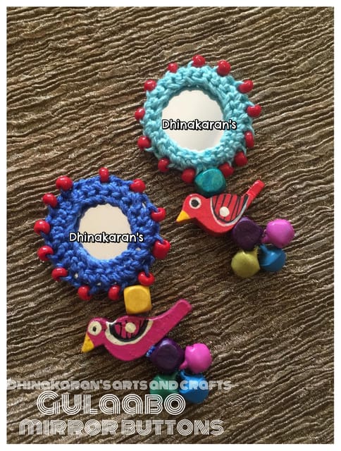 Gulaabo Mirror Tassels-(9)