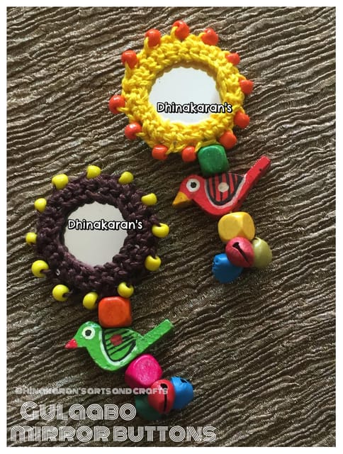 Gulaabo Mirror Tassels-(18)