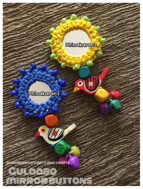 Gulaabo Mirror Tassels-(21)