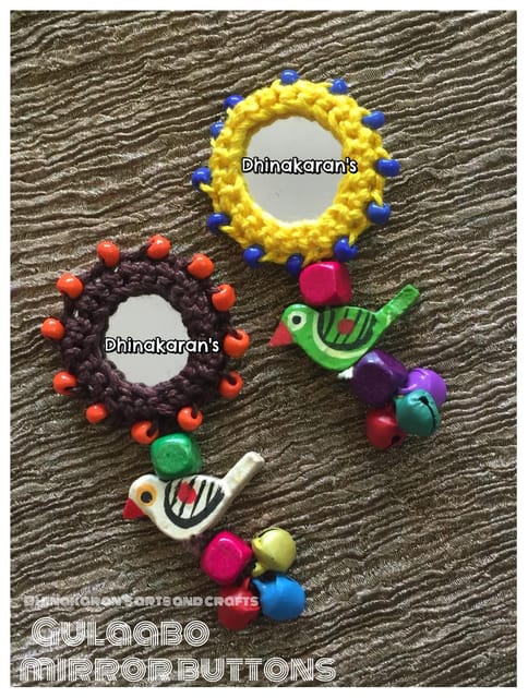 Gulaabo Mirror Tassels-(22)