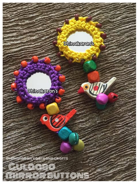 Gulaabo Mirror Tassels-(23)