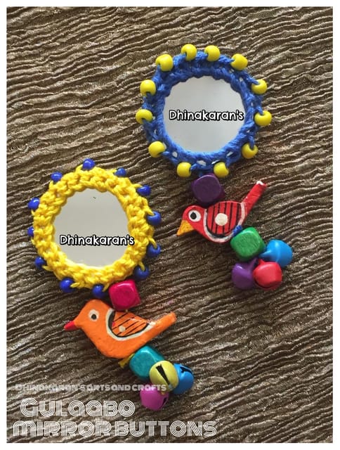 Gulaabo Mirror Tassels-(24)