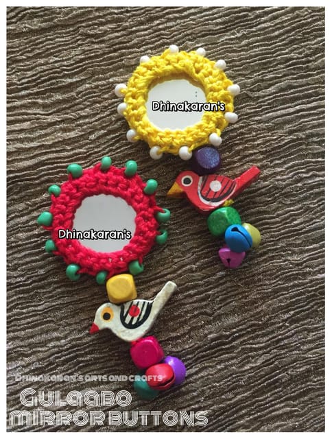 Gulaabo Mirror Tassels-(25)