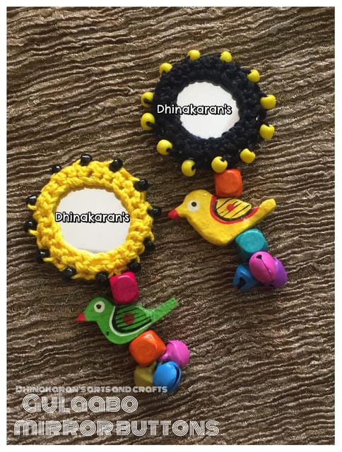 Gulaabo Mirror Tassels-(29)