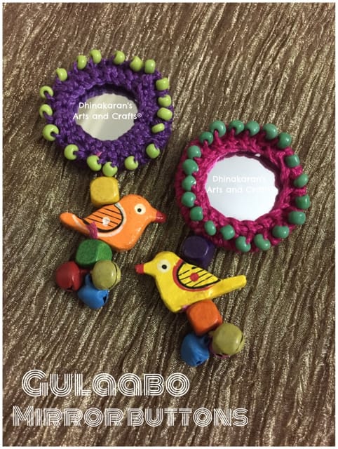 Gulaabo Mirror Tassels-(35)
