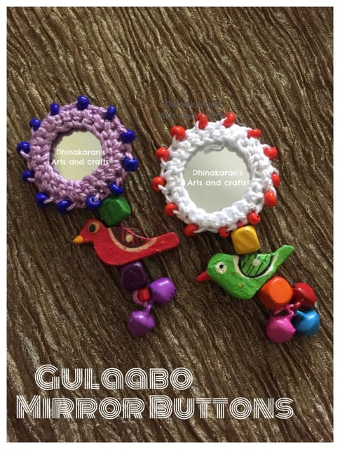 Gulaabo Mirror Tassels-(39)