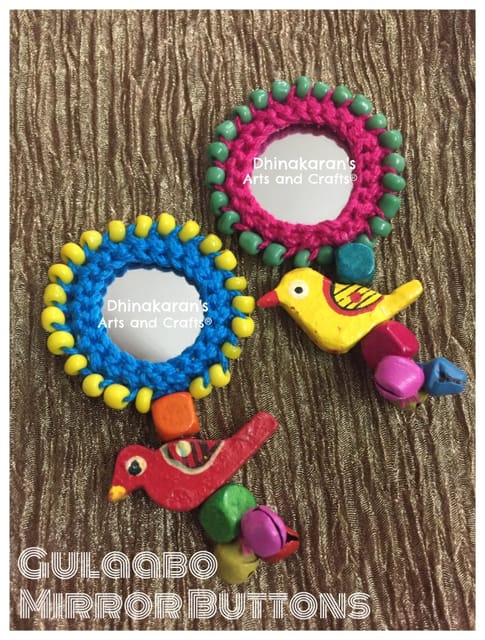 Gulaabo Mirror Tassels-(40)