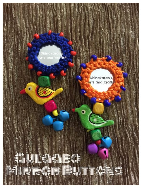 Gulaabo Mirror Tassels-(42)