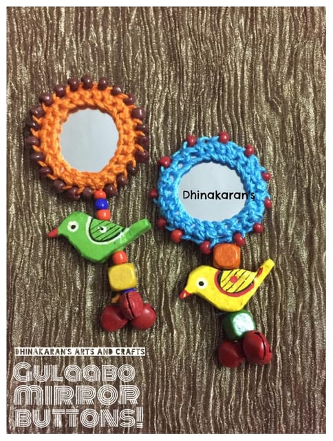 Gulaabo Mirror Tassels-(46)
