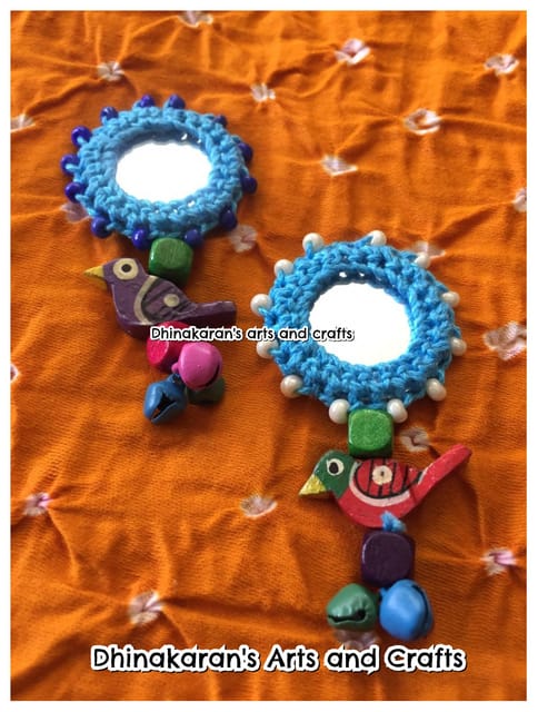 Gulaabo Mirror Tassels-(48)