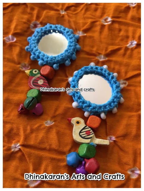 Gulaabo Mirror Tassels-(49)