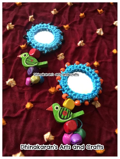 Gulaabo Mirror Tassels-(50)