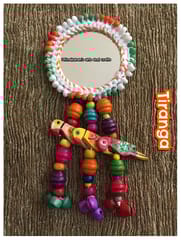 Tiranga Big Mirror Tassel