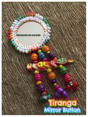 Tiranga Big Mirror Tassel