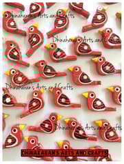 RED Chidiyaa Buttons