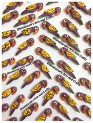 PURPLE Parrot Buttons