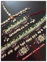 Banjara Jewellery Set-GREEN