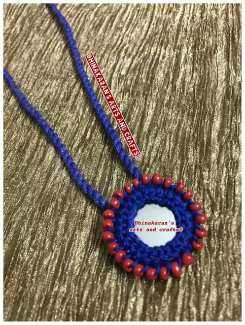 Aayna Mirror Neckpiece-(1)