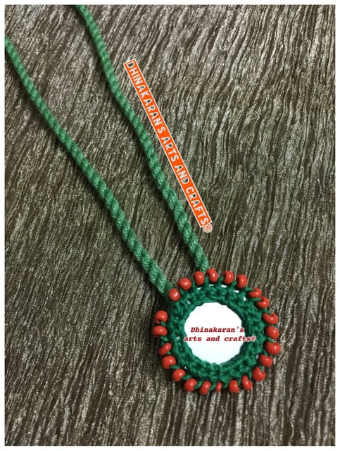Aayna Mirror Neckpiece-(3)