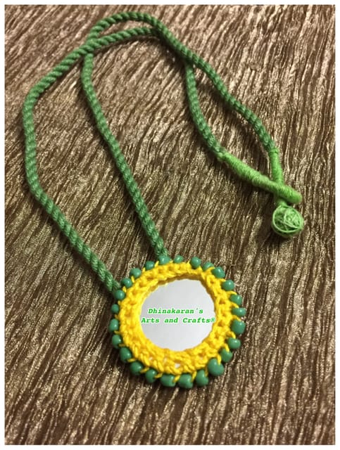 Aayna Mirror Neckpiece-(4)