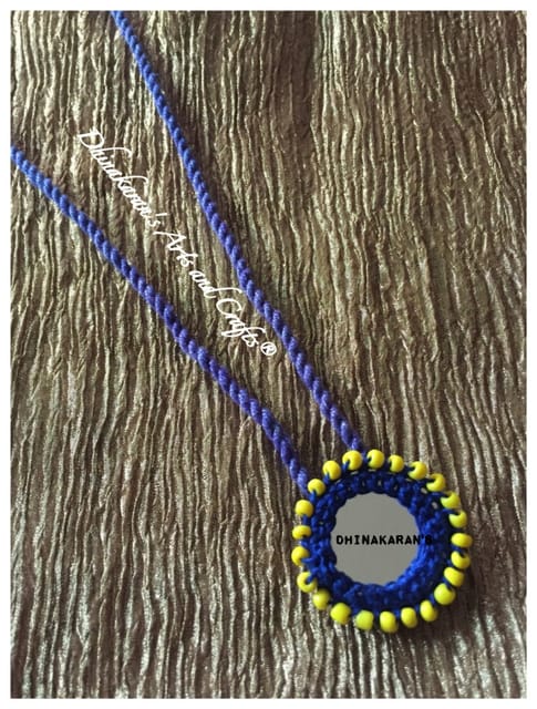 Aayna Mirror Neckpiece-(5)