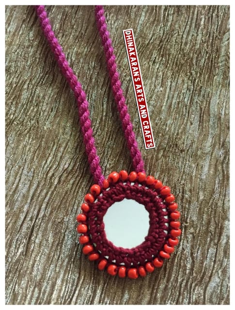 Aayna Mirror Neckpiece-(6)