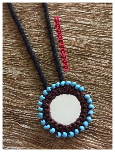 Aayna Mirror Neckpiece-(8)