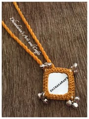 METHI Big Mirror Neckpiece