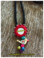 Gulaabo Mirror Neckpiece-(6)