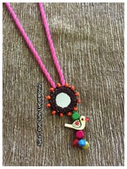 Gulaabo Mirror Neckpiece-(9)